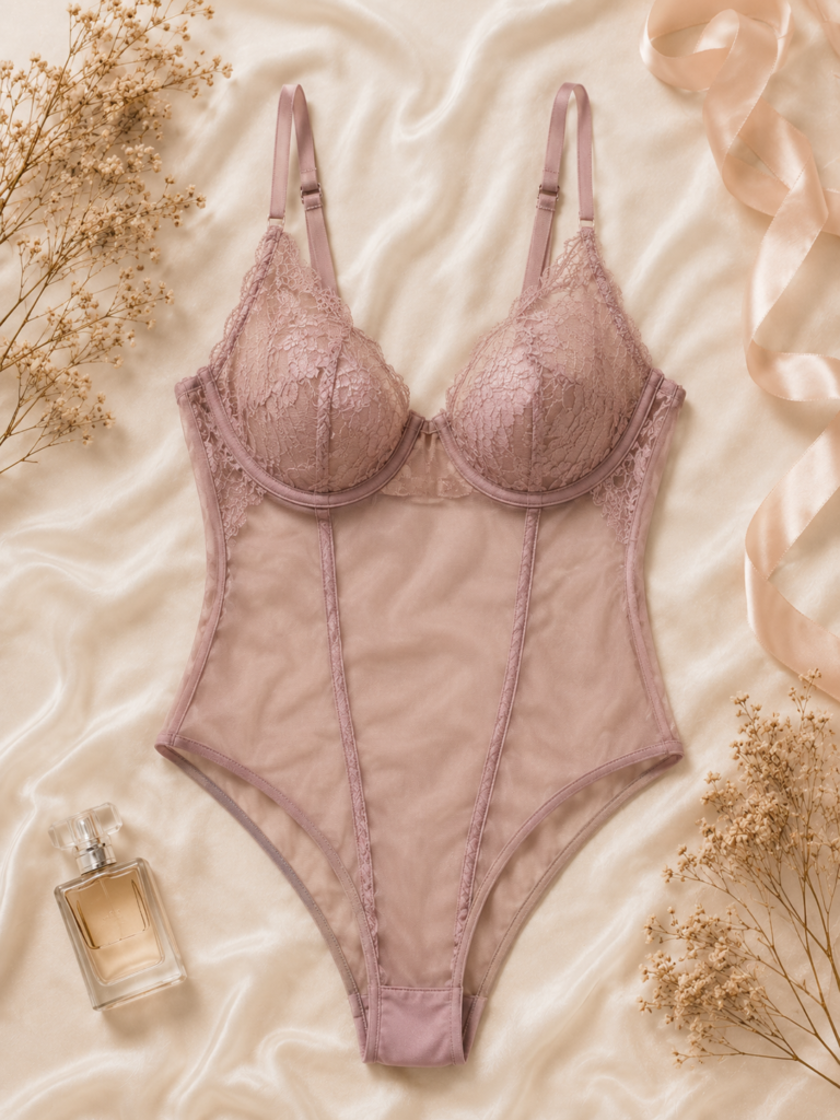 Bodysuits & Teddies Sheer Mesh Teddies product direction