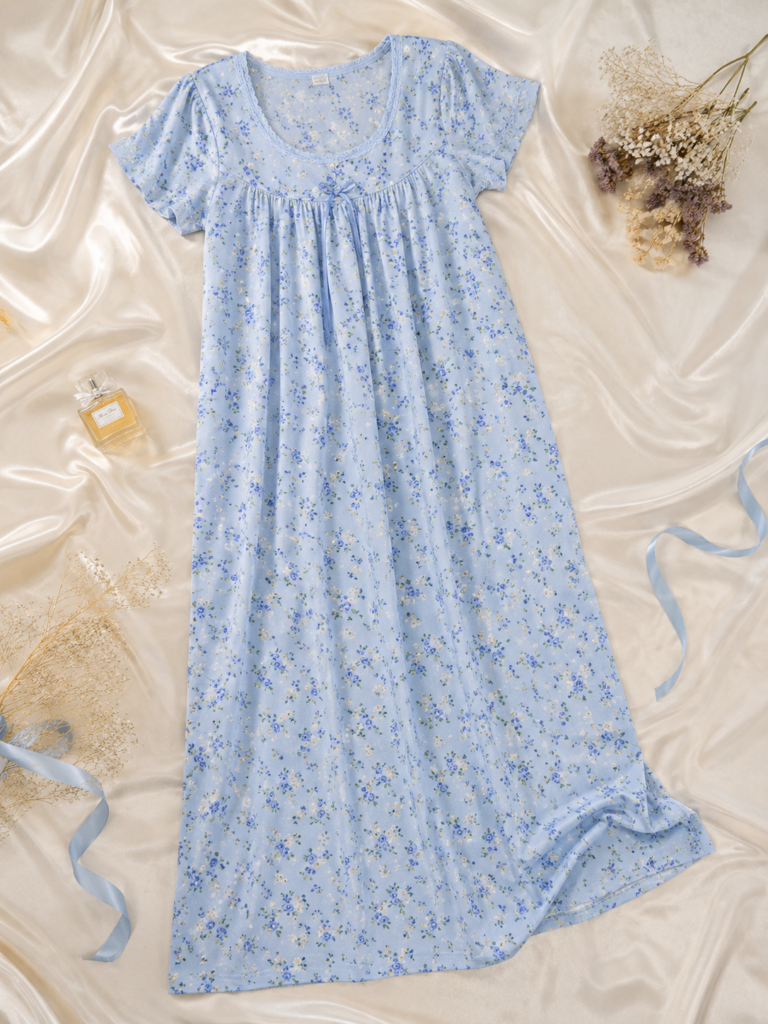 Nightdress & Slip Dresses Printed Sleep Dresses product direction