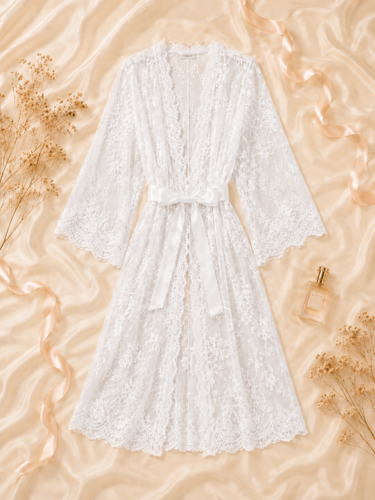 Robes & Kimonos Lace Robes product direction